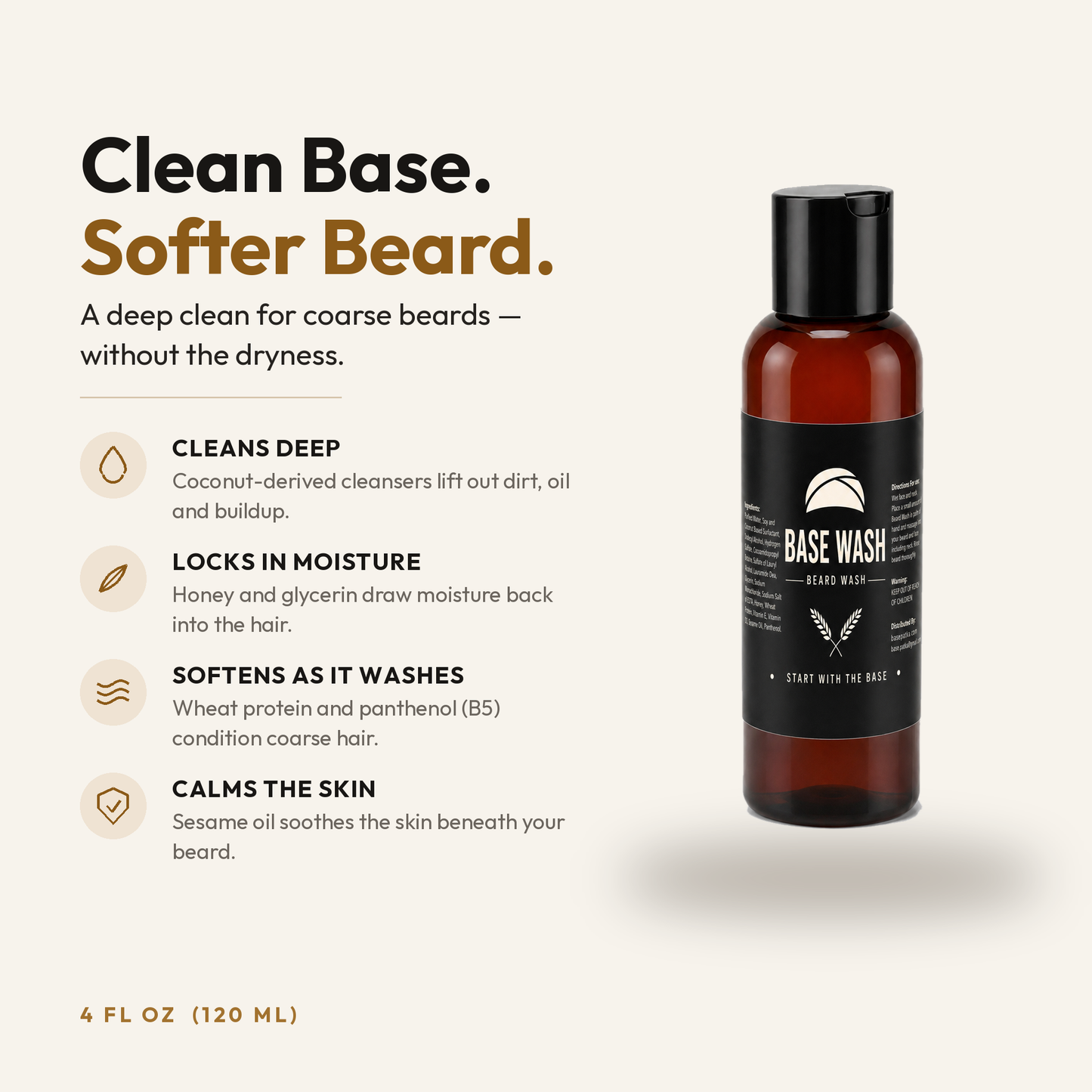 Base Wash - Beard Wash