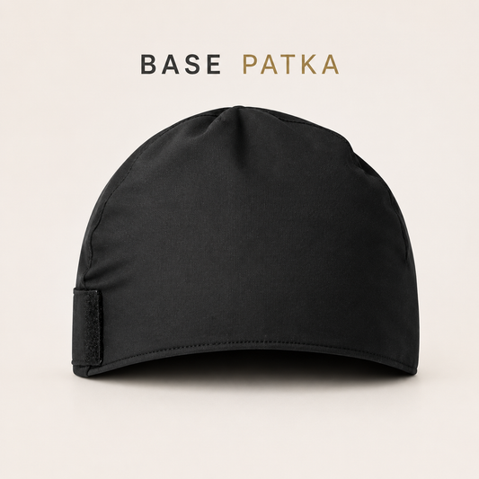 Velcro Patka - Silk Lined Head Covering